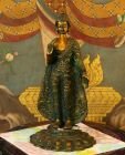 Produktbild zu: Stehender Bronzebuddha